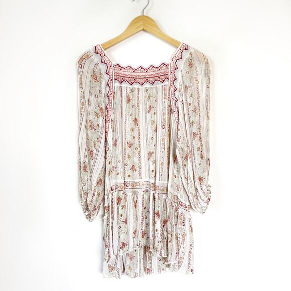 Free People Dance Magic Tunic in Ivory XS - Picture 2 of 8